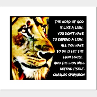 Charles Spurgeon Quote The Word of God Posters and Art